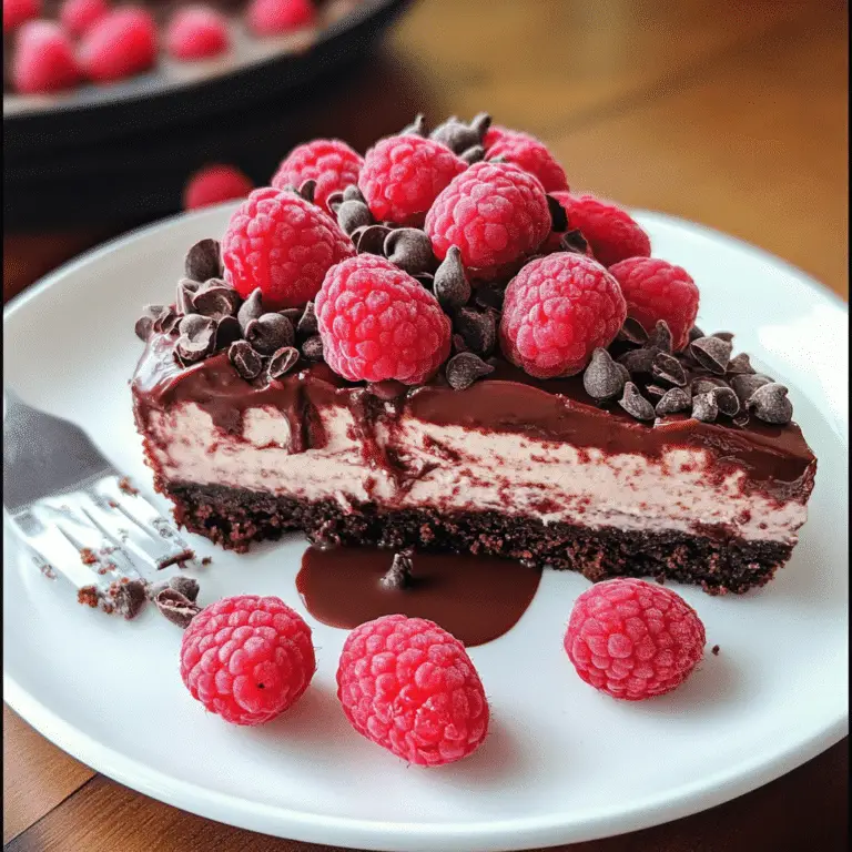 Raspberry Chocolate Cheesecake - Crisp And Yum